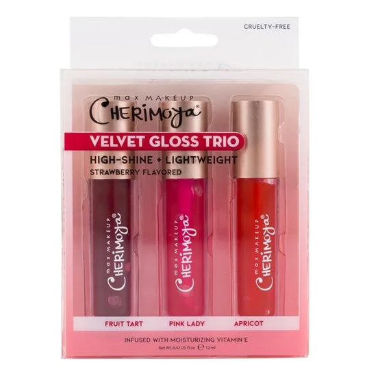 Cherimoya Velvet Gloss Trio